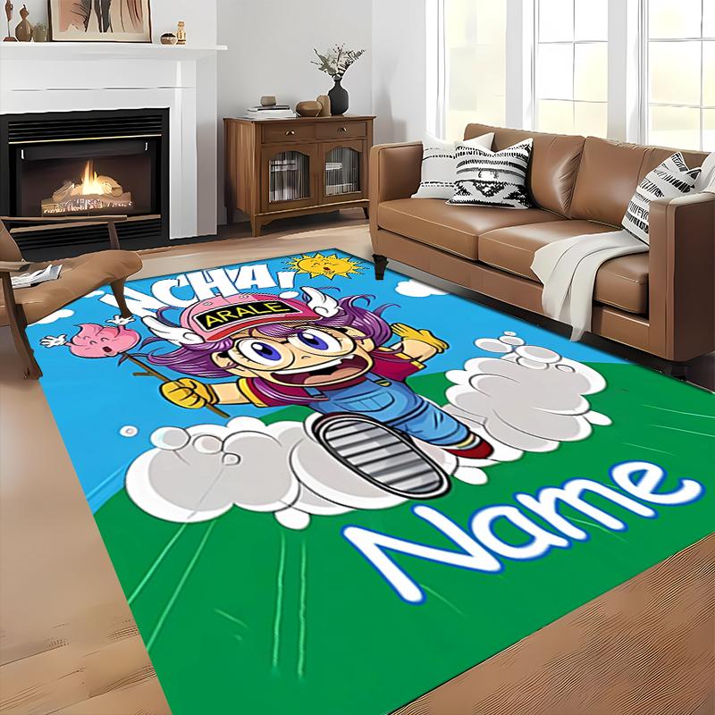 Custom personalization Arale Norimaki Area Rug - Perfect For Kitchen, Bathroom,Laundry Room Decor Large Size Available,Gift All Seasons