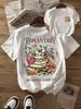 Lost In Love Found In Books Book Lover T-Shirt - Retro Reading Tee with Book & Heart Design, Casual Crew Neck Short Sleeve Top