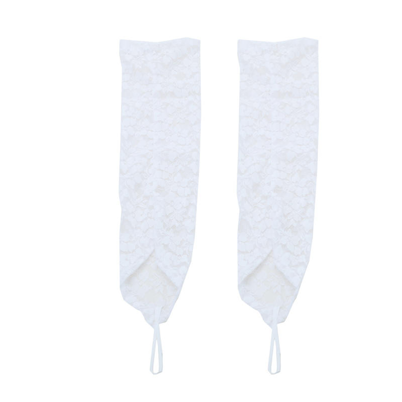 Gloves Women Elegant Long Lace Gloves Sexy Hook Finger Gloves Stage Performance Dressing Sleeve Bridal Wedding Dress Accessories
