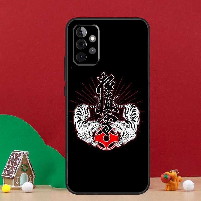 Kyokushin Karate Symbol Case For Samsung Galaxy A54 A06 A16 A26 A36 A56 A53 A32 A52 A33 A13 A55 A35 A15 A14 A34 A17