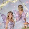 1Pc Adults Fairy Wings Girls Ling Angel Wings Butterfly Costume Wings Halloween Costume Dress Up Party Favor Christmas Gift