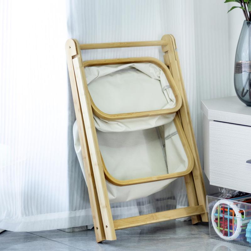Multi-layer Folding Storage Rack for Bedroom, Living Room, and Bathroom