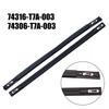 1Pair Car Black Roof Trim Molding Kit Fit For Honda Hrv 2016-2021 74306-T7A-003