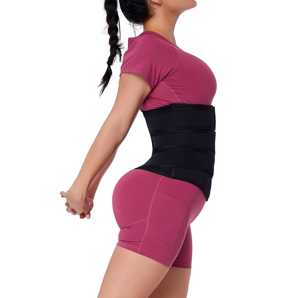 Regulowany neoprenowy gorset treningowy na talię Sauna Pas potowy dla kobiet Odchudzanie Trening Fitness
