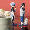 13CM Adokenette GINTAMA Sakata Gintoki&Katsura Kotarou Figure Anime Peripheral Action Model Desktop Decorative Toy Collect Gift