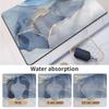 Tapete de banheiro de lama diatomácea, lavatório antiderrapante, tapete lateral para banheira, porta de chuveiro, bolso, tapete de espuma de memória