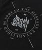 BROWNBREATH Stamp Mesh Tag Tee - Black