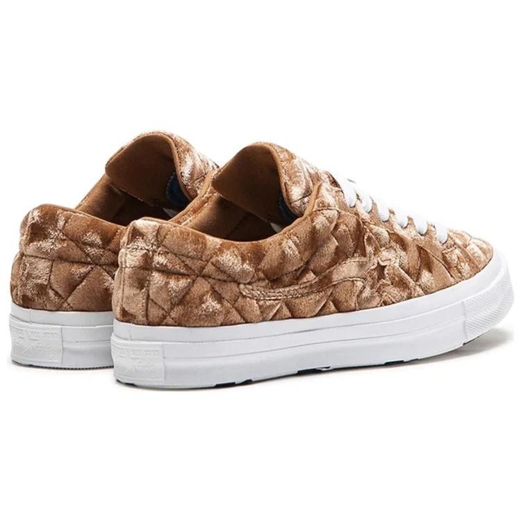 Converse Golf Le Fleur x One Star 'Quilted Velvet Brown' Men's 165599C