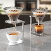 Aluminiumlegering Koffiefilterhouder Multifunctionele Espresso Dripper Stand Lichtgewicht Ondersteuningsstandaard voor Buitenreizen Gebruiksgereedschap