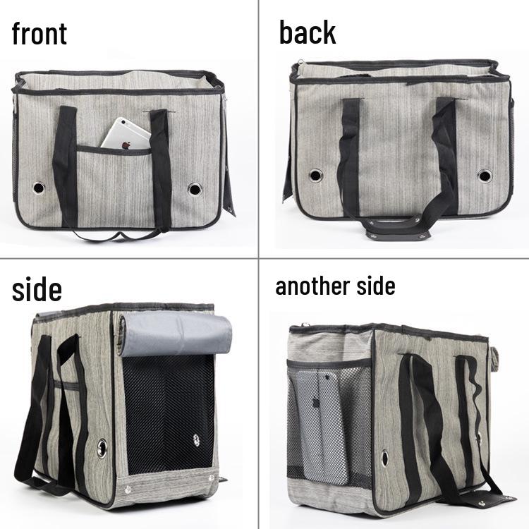 Collapsible Pet Travel Backpack for Dogs and Cats