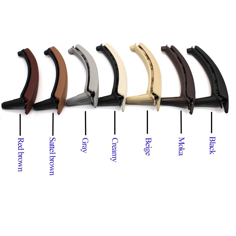 Verbesserte Innentür-Armlehnenverkleidung, Türgriff mit Leder-Außenbezug, Ersatz für BMW X5 X6 E70 E71 E72