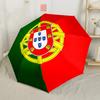 Ronaldo's Portugal Jersey Outdoor Automatic Umbrella Sturdy 8-Rib Shaft Foldable Design for Outdoor Daily Use Fashionable Accessory