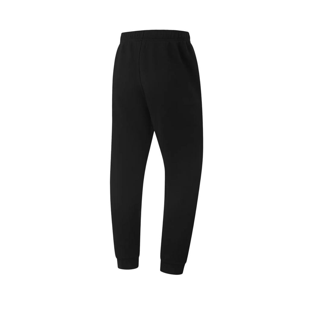Li Ning Casual Thick Cuffed Knitted Sports Pants Men Bottoms Black AKLT553-1