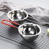 304 Stainless Steel Wax Melting Pot Heat Resistant Handle Candle Making Pot Baking Tool