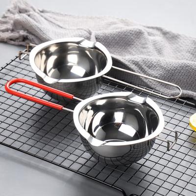 304 Stainless Steel Wax Melting Pot Heat Resistant Handle Candle Making Pot  Baking Tool