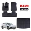 Custom Car Floor Mat for BYD Yuan Plus Atto 3 2022 2023 2024 Carpet Cover Waterproof Non-slip Protector Accessories Parts