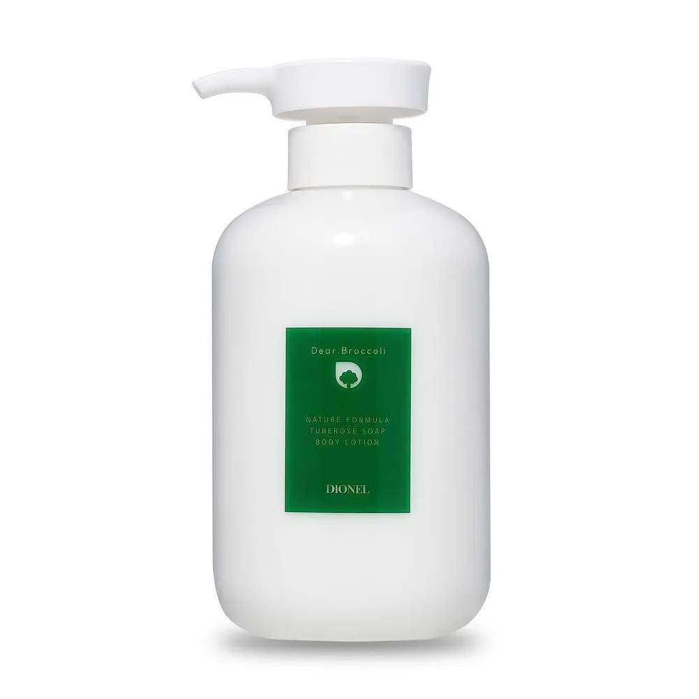 DIONEL Dear Broccoli High-Moisture Body Lotion Tuberose Soap 500ml