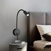 Led Hose Spotlight Wall Lamps Hotel Bedside Reading Wall Lamp Study Room Exhibition Hall Balck 3W Interior Decor Lighting Hot
