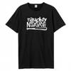 T-shirt Amplified Unisex Adulto Bianca con Logo Naughty By Nature