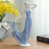 Ceramiczna Bogini Dziewczyny Lady Figurki Ślubne Rękodzieło Ozdoba Biurka Bogini Porcelanowa Statua