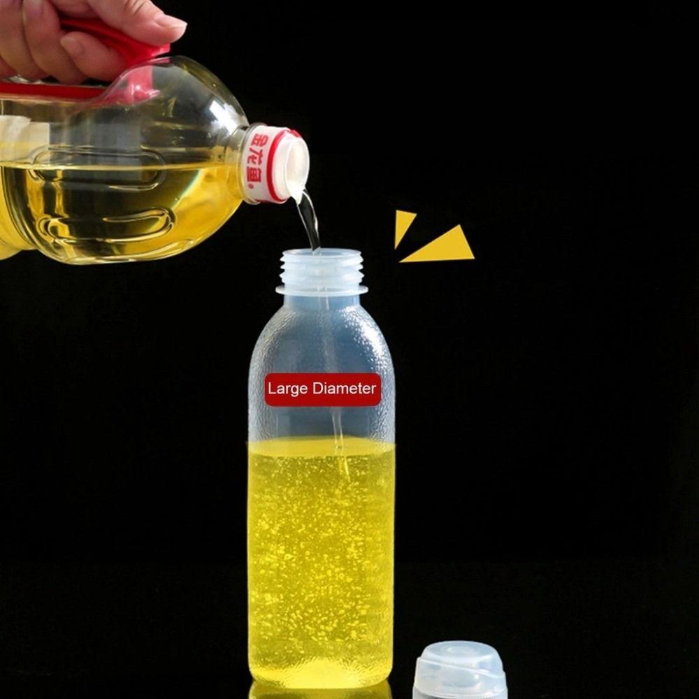 300/500ML láhev na olej, nepropustný dávkovač kečupu na salát, odolné lahve na koření