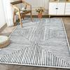 Spot Modern Striped Living Room Carpet Nordic Minimalist Style Bedroom Bedside Carpet