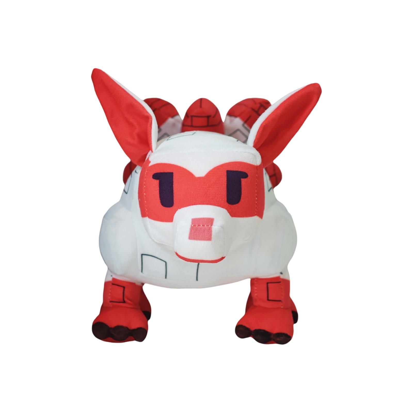 

Мила плюшева іграшка-лялька. Подарункова дитяча ганчіркова лялька в мультяшному стилі One Size червоний