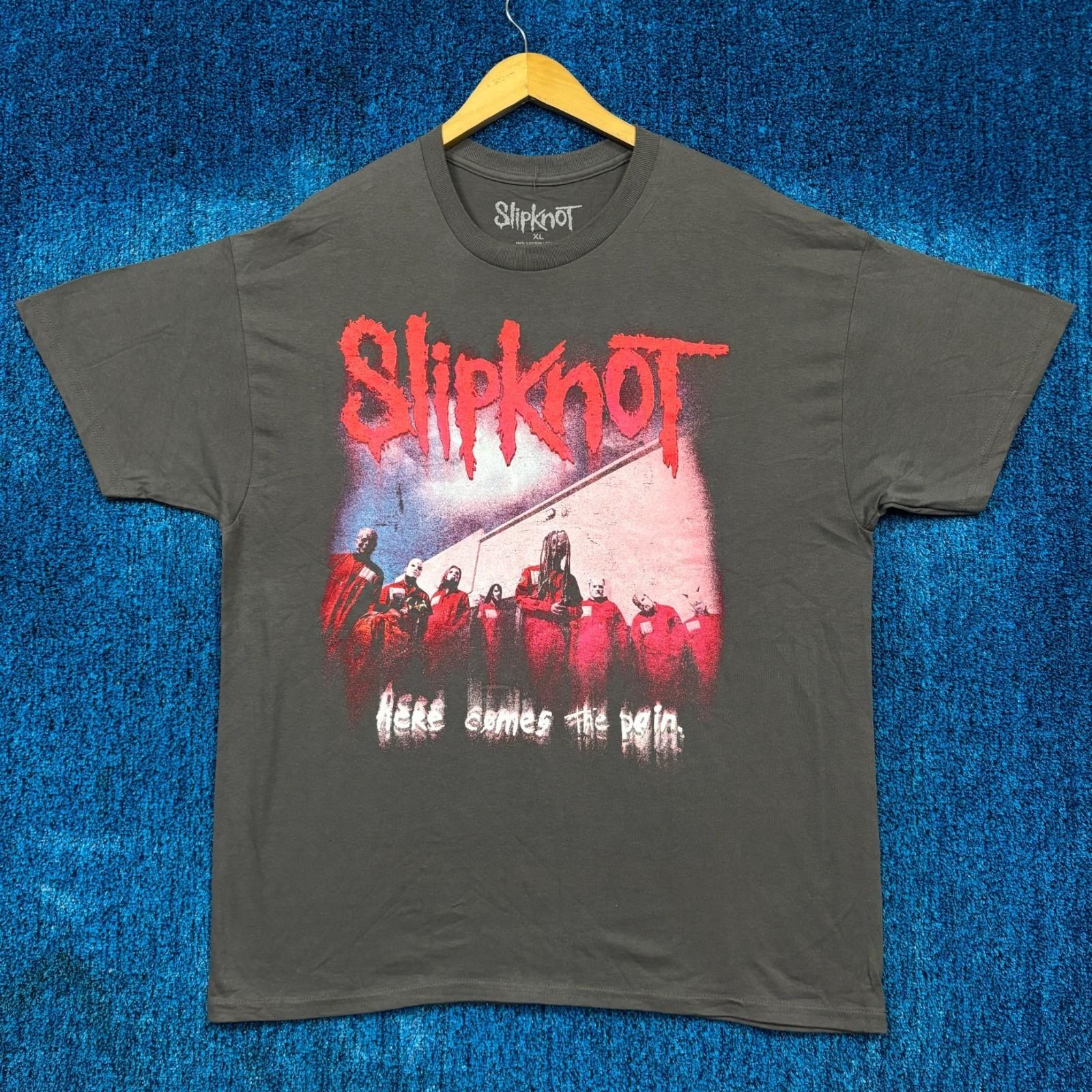 Slipknot Here Comes The Pain Rock T-Shirt Size Extra Large Unisex T-Shirt S