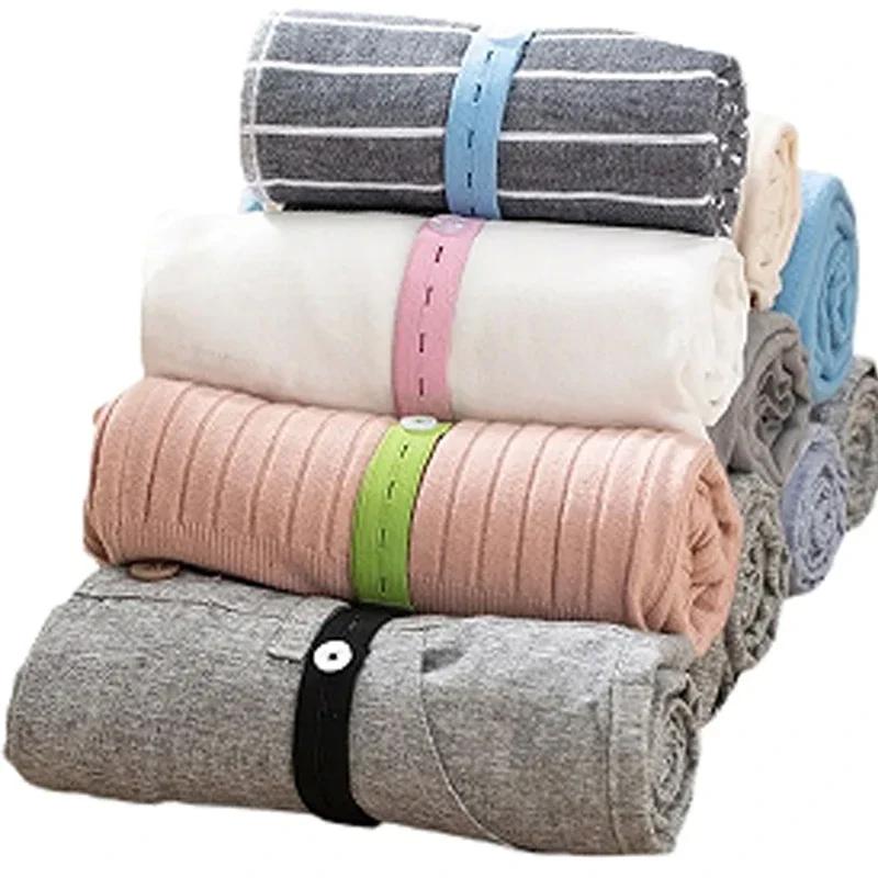 50/20/10Pcs Clothing and Bedding Straps Can Also Be Used To Tie Towels and Socks, Making Clothing Easy To Organize