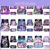 Hunters Kpop Demon Child School Backpack Set Breathable Fabric Primary Students