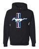 Ford Mustang Retro USA Vintage Logo Klassische Bar Autos und LKW Grafik Hoodie