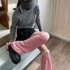 Campus Style Leg Warmers Gothic Ruffle Long Socks Leggings Gaiters Autumn Winter Flare Cuffs Ankle Heaps Socks