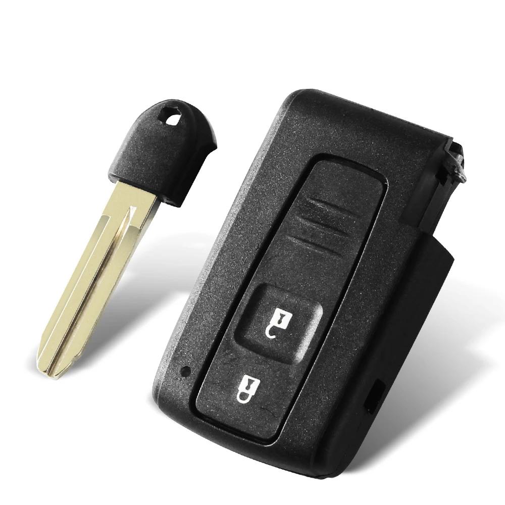 Case Key Shell Housing Fob For Toyota 2004 2005 2006 2007 2008 2009 Corolla Verso Camry 2 Buttons Replacement Smart Key