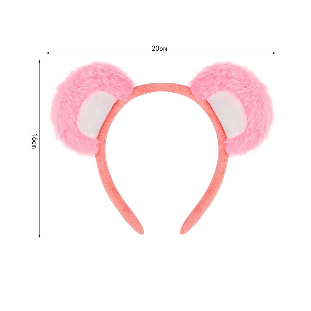 Bear Ear Design Bear Ear Hairband Headwear Prop Halloween Hairband Cute Party Hairband Party Props