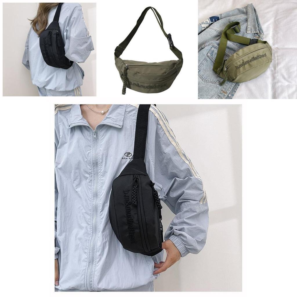 Stylish And Versatile Men's Casual Waist Bag Ideal For Outdoor Activities And Travel