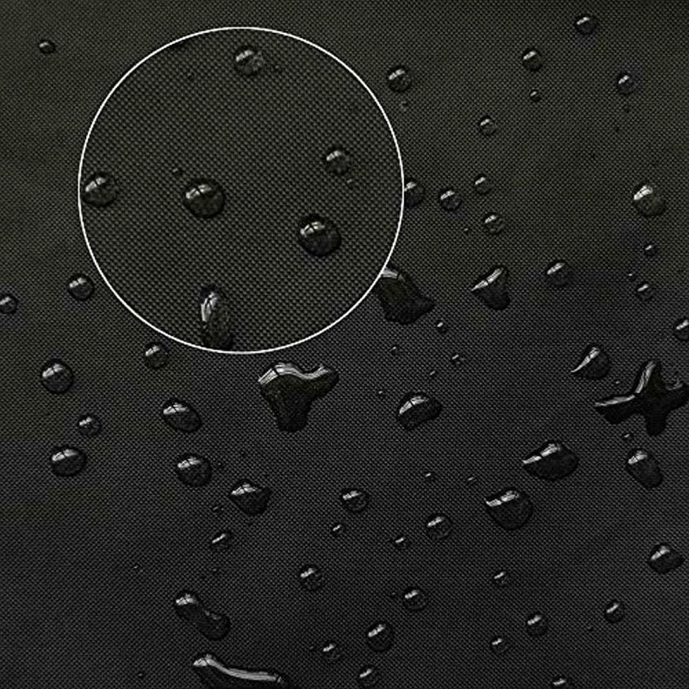 Outdoor Firewood Log Rack Cover 4FT Heavy Duty Waterproof and Dustproof Protection with Convenient Carrying Bag