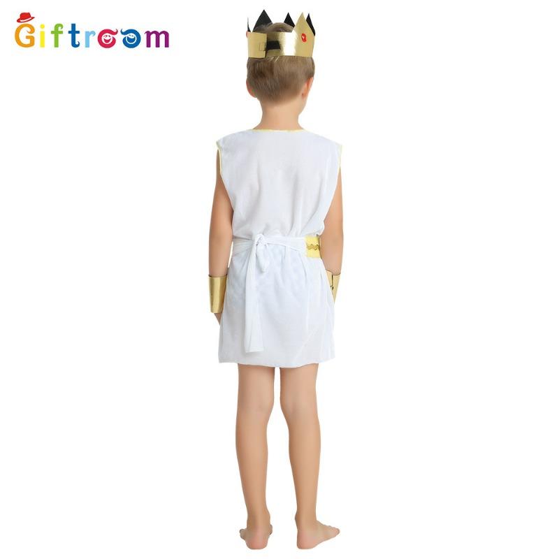 Halloween Golden Zeus Cleopatra Cosplay Costume Masquerade Ball Stage Performance Costume
