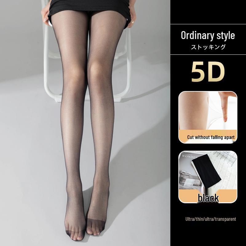 Spring & Autumn Women's Nude Anti-Snag Leggings - Thin, Natural Skin-Tone Pantyhose