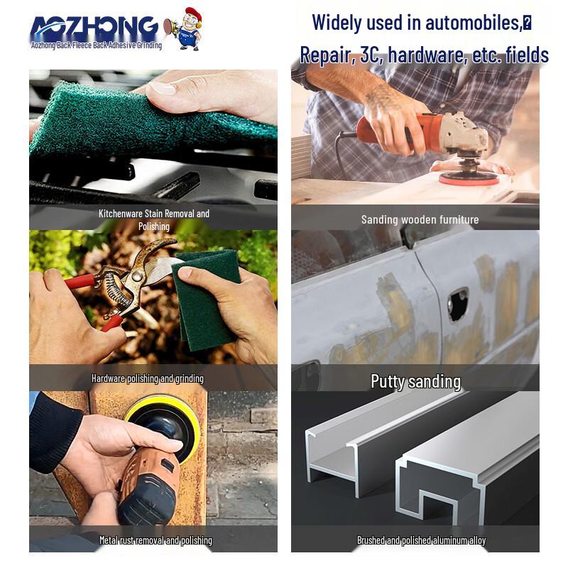 Gray Abrasive Scouring Pad
