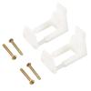 Sliding Door Guide Plastic Sliding Barn Door Guide Ensures Stability & Reduces Door Wobbling for Household Offices