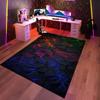 3D Neon Gaming Room Carpet Non Slip Wear Resistant Gaming Chair Mat Bedroom E-sports Floor Rug Home Decor