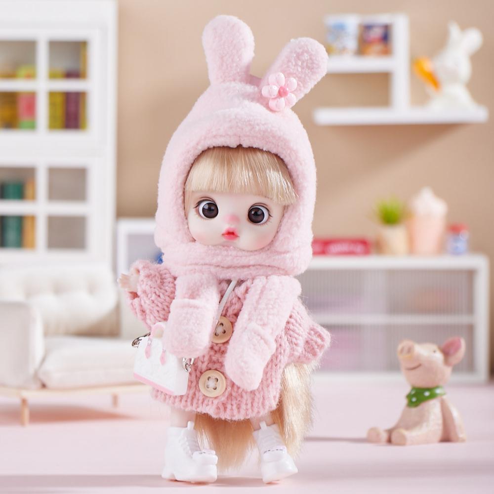 Lolita Doll Phone Charm, Bag Charm, Plush Toy, Articulated Doll, Dress-up Accessory