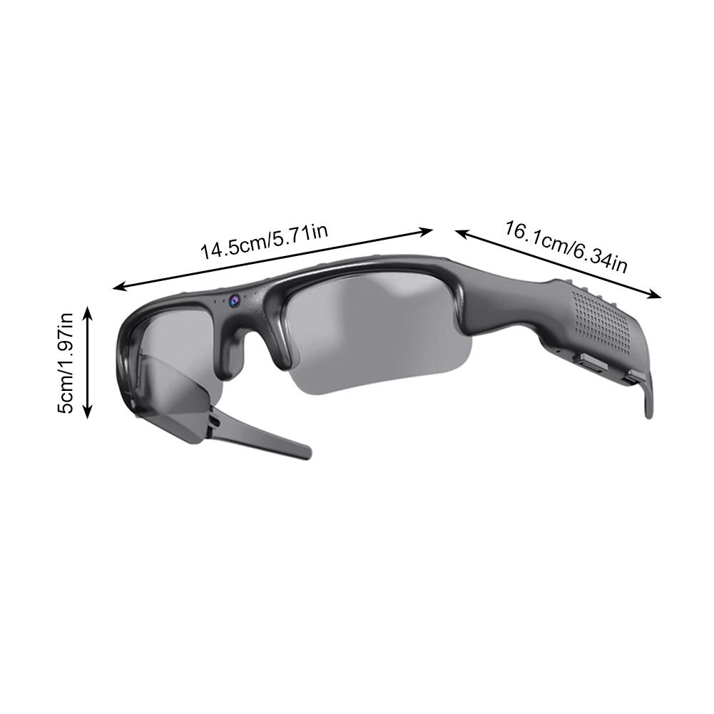 Camera Smart HD 1080P WIFI Sports Glasses With Camera and Audio Recording Glasse