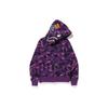 A BATHING APE Camo Shark Full Zip Hoodie 1J70115008