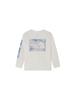 THE NORTH FACE L/S Middy Graphic Tee Long-Sleeve T-Shirt Cut and Sew Off-White 160