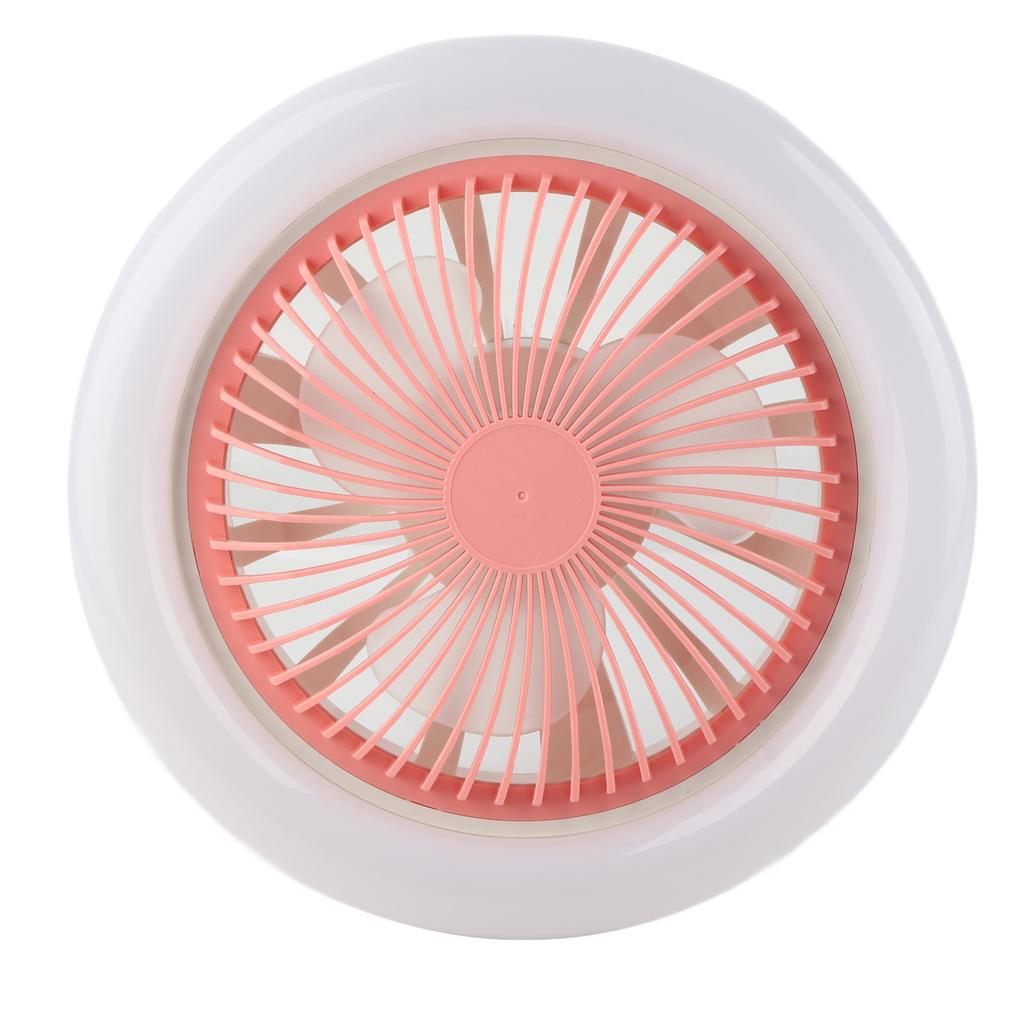 Ceiling Fan Light Small E27 30W Silent Adjustable LED Fan Lamp for Kids Room Bedroom 85?265V