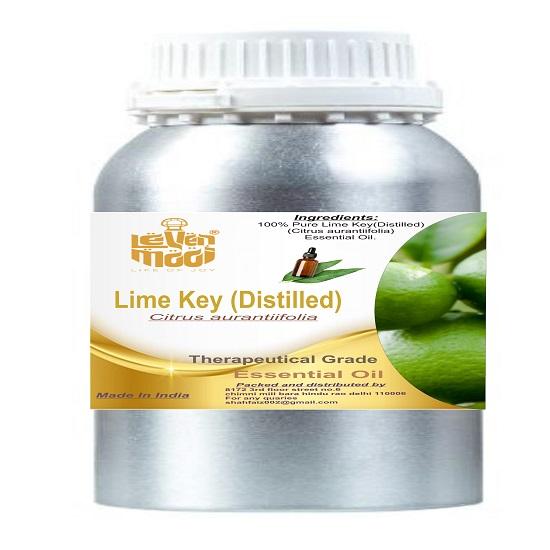 Levenmooi Key Lime (Distilled) (Citrus aurantiifolia) Pure & Natural Therapeutic Grade Essential Oil Glass