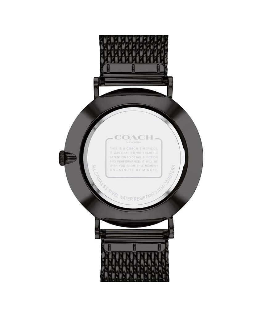Coach CHARLES 14602148 Black Men's Watch,