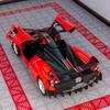 1/32 Simulation Pagani BC Alloy Supercar Model, Doors Can Be Opened with Sound and Light, Car Ornaments