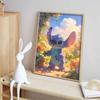 Disney Diamond Painting Stitch Painting Set Handmade Cross Stitch DIY Diamond Art Home Bedroom Wall Decor Gift